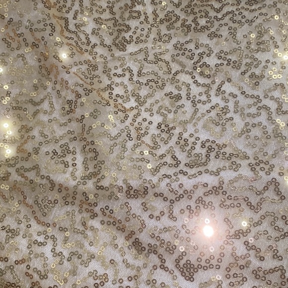 Gold Sequined skirt - Picture 8 of 10